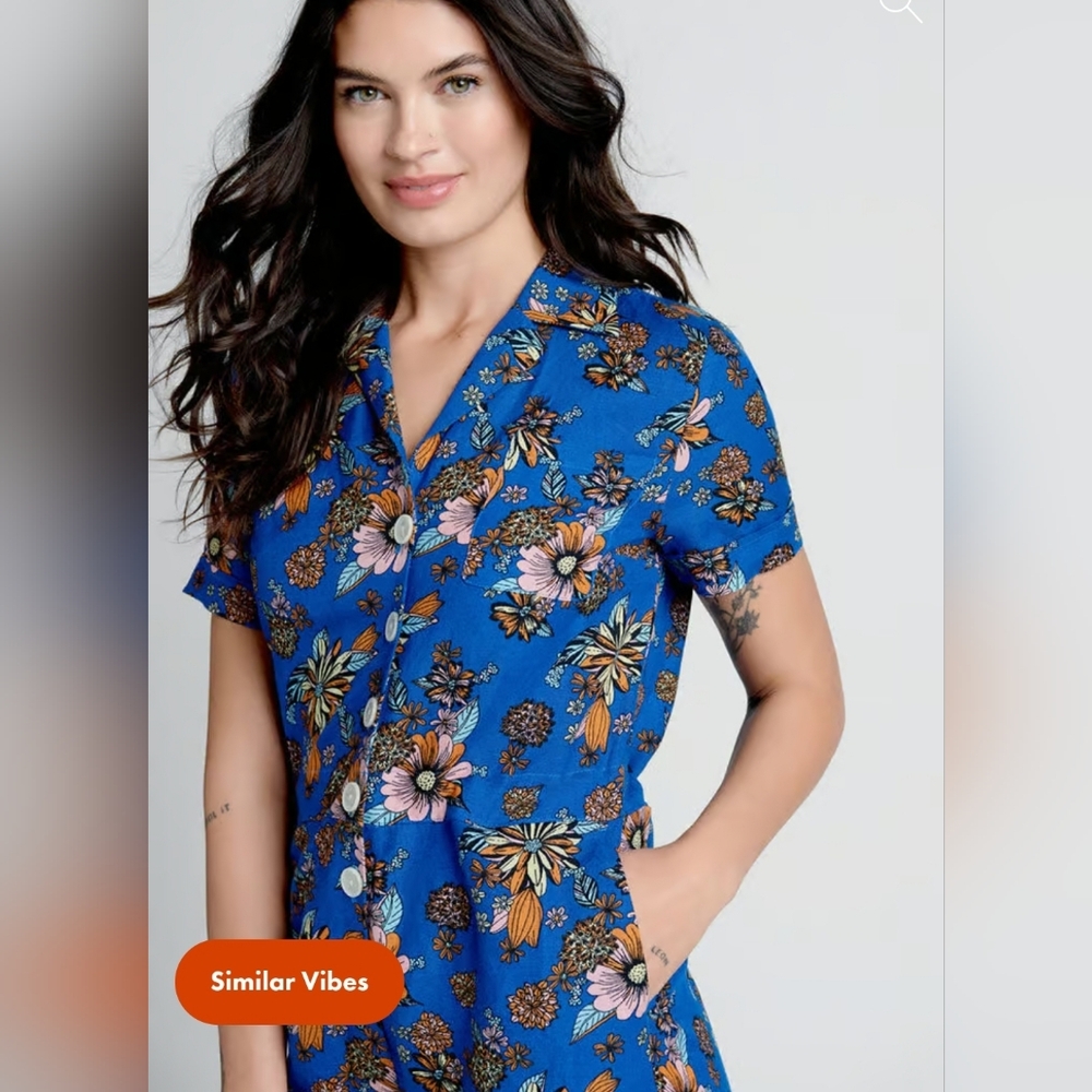 NWT Summer Camp Solstice Romper - Picture 4 of 8
